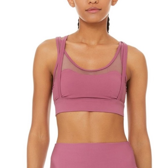 ALO Yoga Tops - ALOYOGA SCOPE BRA-DRAGONFRUIT